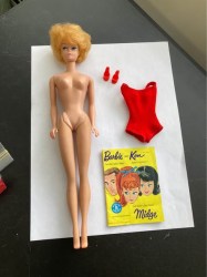 janice barbie red suit 80